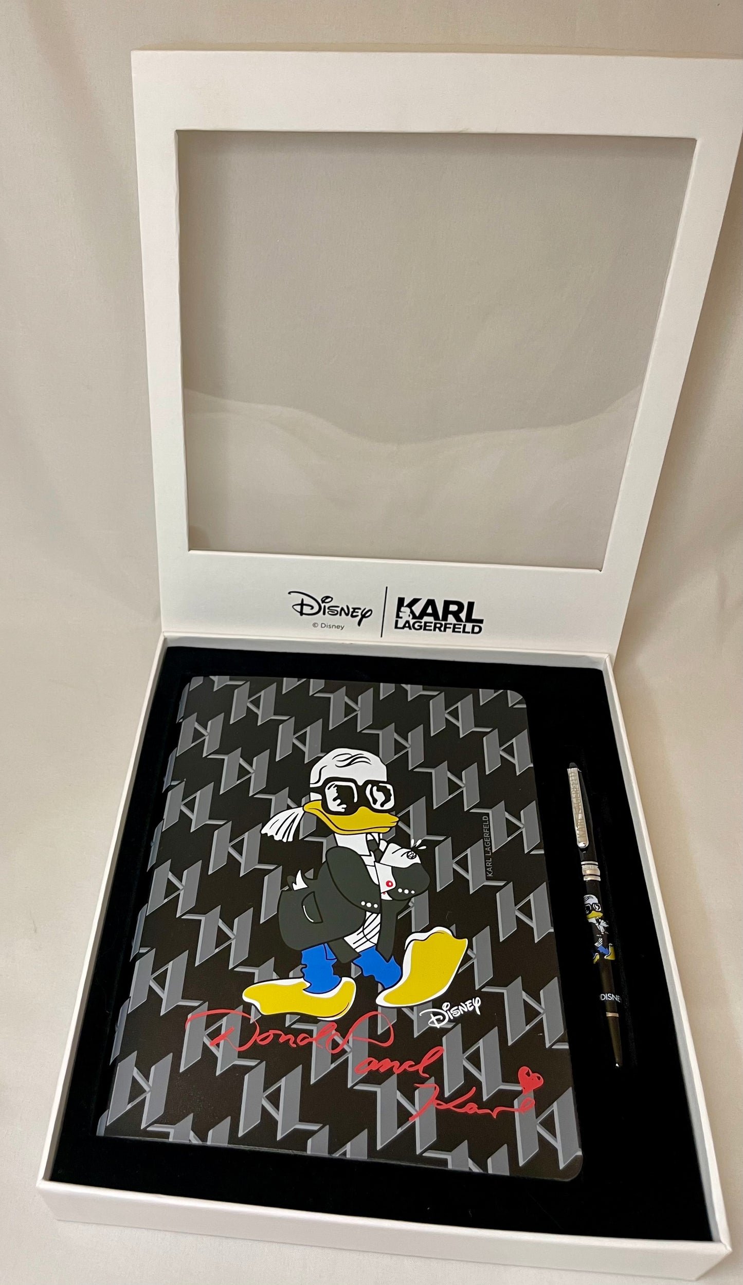 KARL-LAGERFELD-disney-colab-notebook-set