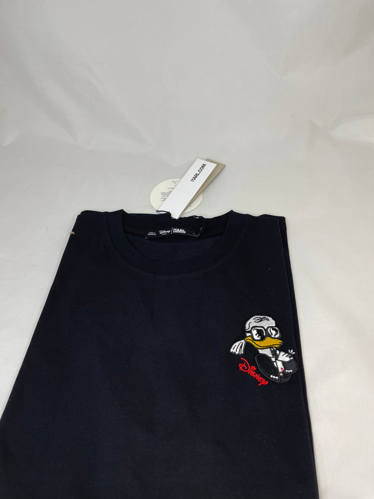 KARL-LAGERFELD-x-disney-logo-t-shirt