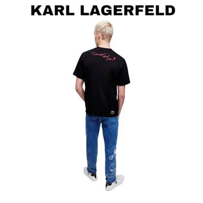 KARL-LAGERFELD-x-disney-logo-t-shirt