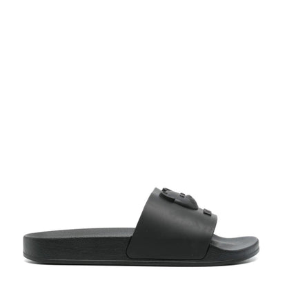 MOSCHINO-black-slippers