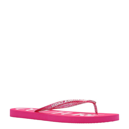 VERSACE-jeans-couture-pink-flip-flop