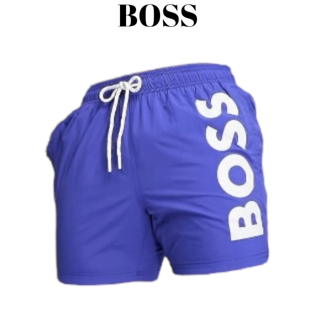 BOSS signature side swim short