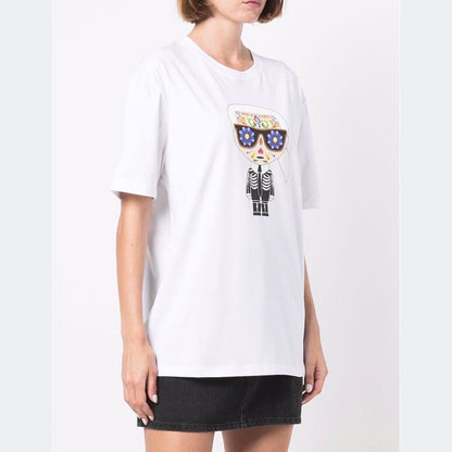 KARL LAGERFELD art deco t-shirt