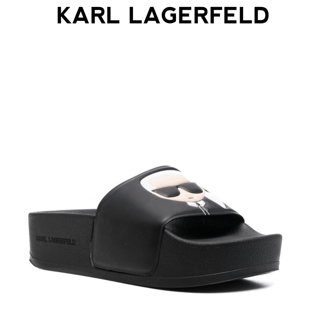 KARL LAGERFELD Ikonik wedge slide