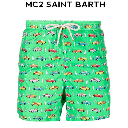 MC2 SAINT BARTH Car race swim short