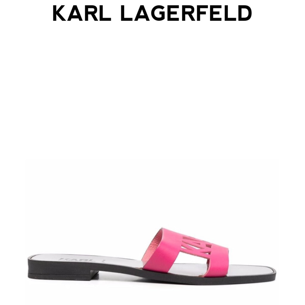 KARL KAFERFELD pink signature slide