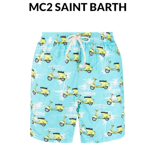 MC2 SAINT BARTH -motocycle-swim-short