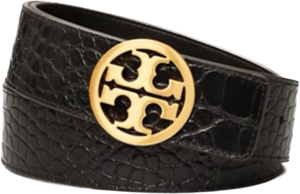 TORY BURCH-signature-gold-buckel-belt