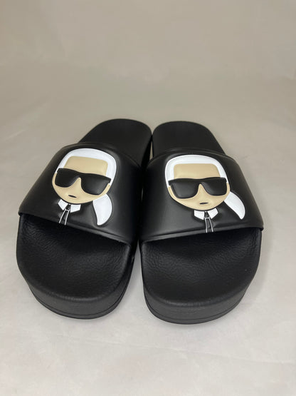 KARL LAGERFELD Ikonik wedge slide