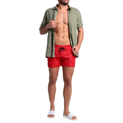 ICE BERG Short red swim short