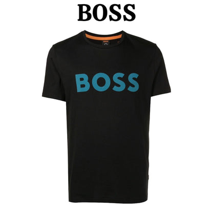 BOSS-best-blue-green-logo-t-shirt