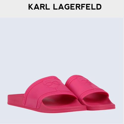 KARL-LAGERFELD-pink-slippers