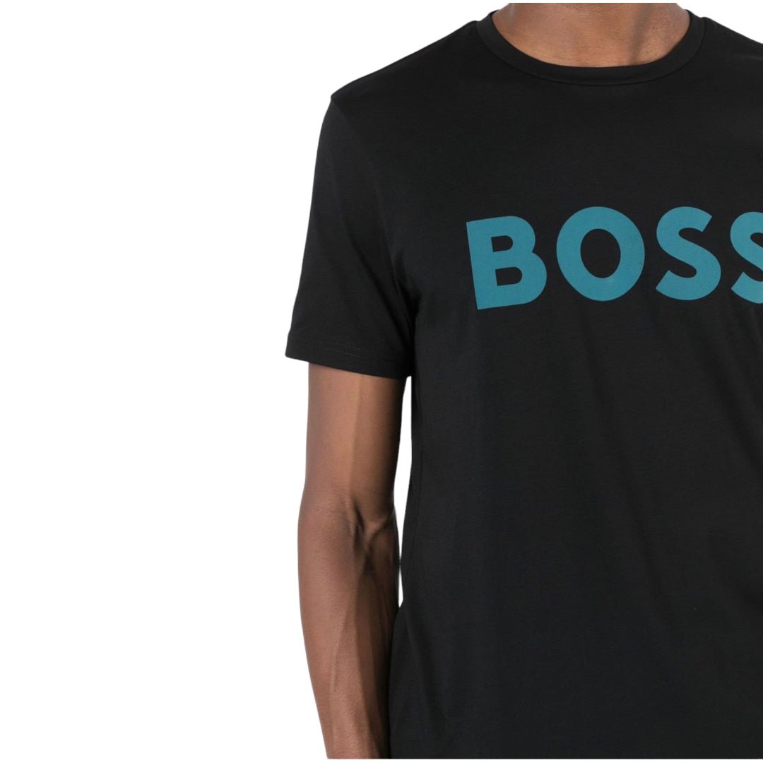 BOSS-best-blue-green-logo-t-shirt