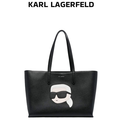 KARL LAGERFELD Large new season ikonik tote bag