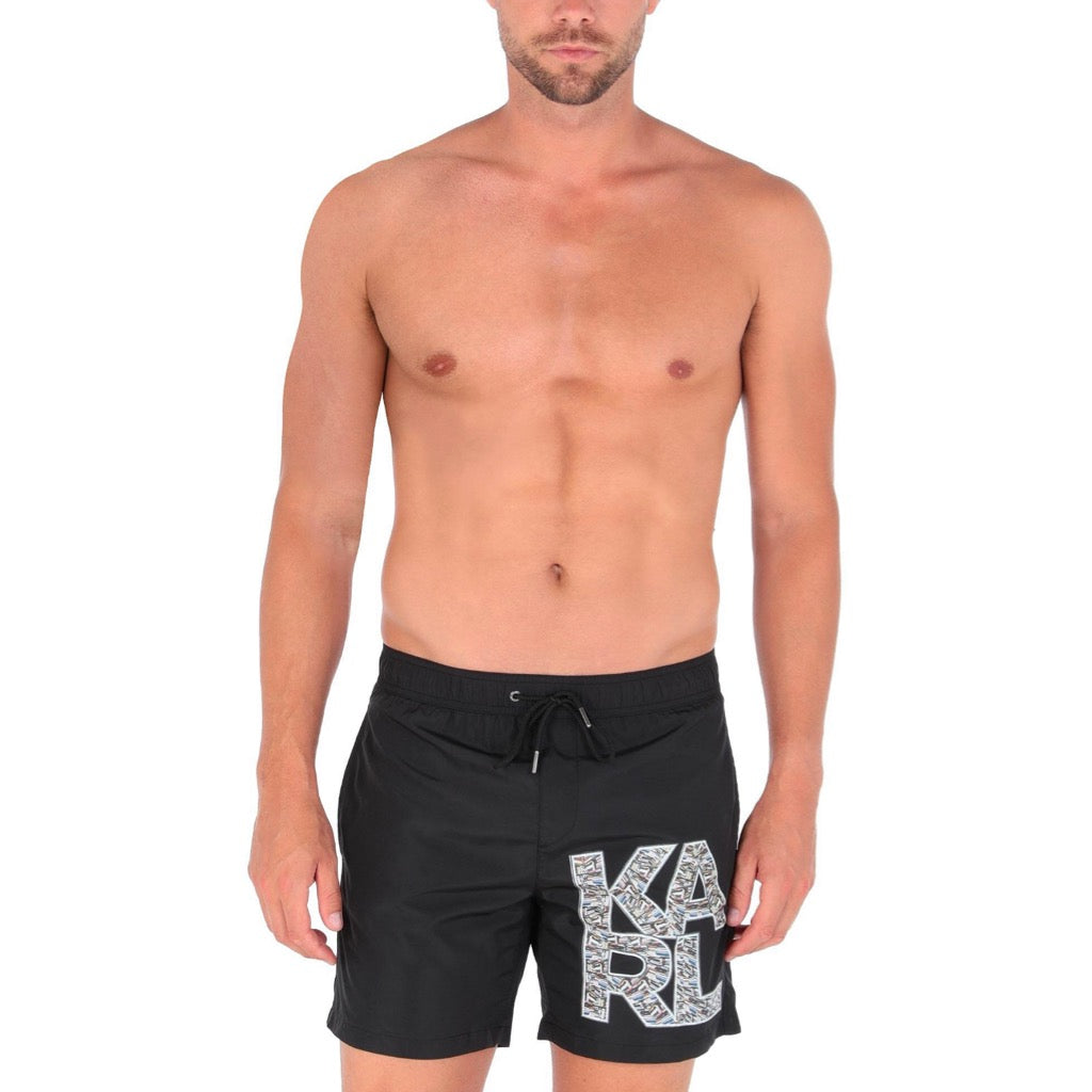 KARL LAGERFELD Signature swim short