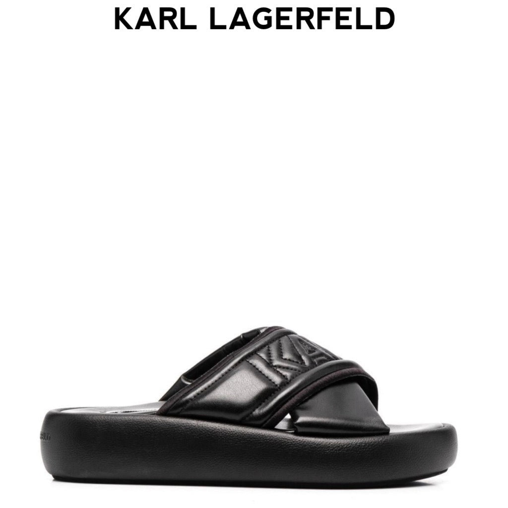 KARL LAGERFELD wedge confort sandal