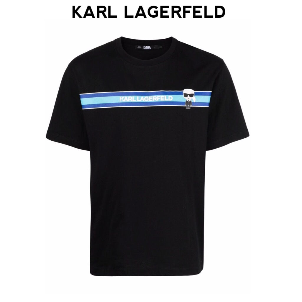 KARL LAGERFELD dégradé iconic t-shirt