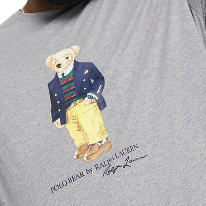 POLO RALPH LAUREN-formal-stand-up-teddy-gray-t-shirt