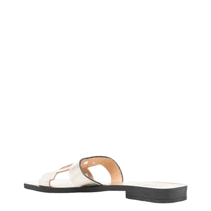 KARL-LAGERFELD-gold-sandals