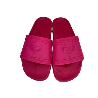 KARL-LAGERFELD-pink-slippers