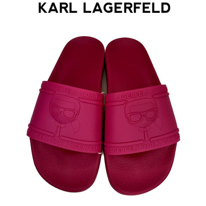 KARL-LAGERFELD-pink-slippers