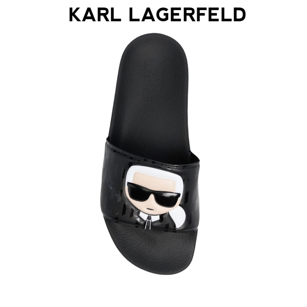 KARL-LAGERFELD-black-slippers