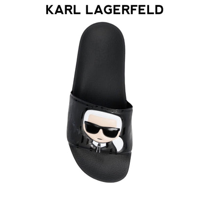 KARL-LAGERFELD-black-slippers